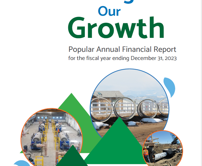 The cover to the Popular Annual Financial Report 2023